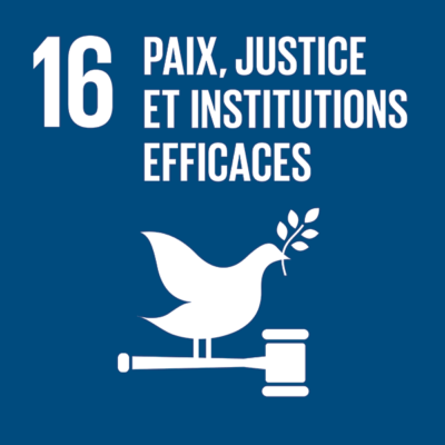 ODD n°16 - Paix, justice et institutions efficaces